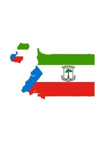 The Flag of Guinea Overlaid on The Map of the African Nation Journal