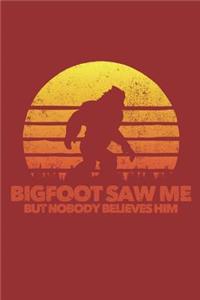 Bigfoot Saw Me But Nobody Believes Him