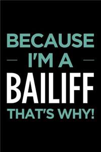 Because I'm a Bailiff That's Why