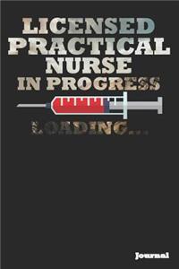 Licensed Practical Nurse in Progress Journal