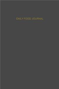 Daily Food Journal