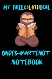 My Philoslothical Ondes-martenot Notebook