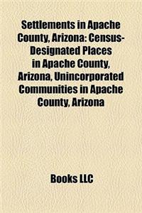 Settlements in Apache County, Arizona