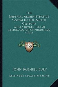 Imperial Administrative System in the Ninth Century