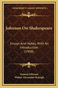 Johnson On Shakespeare