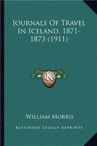Journals Of Travel In Iceland, 1871-1873 (1911)
