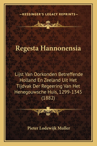 Regesta Hannonensia