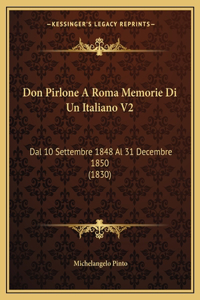 Don Pirlone A Roma Memorie Di Un Italiano V2