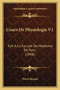 Cours De Physiologie V1