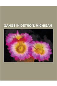 Gangs in Detroit, Michigan