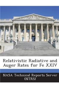Relativistic Radiative and Auger Rates for Fe XXIV