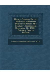 Henry Codman Potter