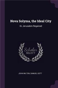 Nova Solyma, the Ideal City