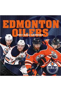 Edmonton Oilers 2021 12x12 Team Wall Calendar