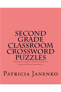 Second Grade Classroom Crossword Puzzles