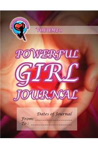 Powerful Girl Journal - Glowing Heart