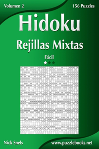 Hidoku Rejillas Mixtas - Fácil - Volumen 2 - 156 Puzzles