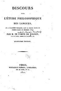 Discours sur l'etude philosophique des langues