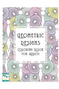 Geometric Designs Coloring Books for Adults