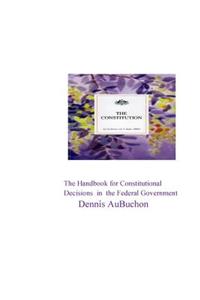 Handbook for Constitutional Decisions in the Federal Government