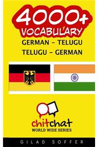 4000+ German - Telugu Telugu - German Vocabulary