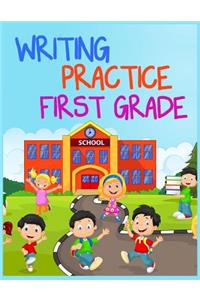 Writing Practice First Grade