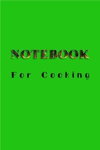 Notebook For Cooking