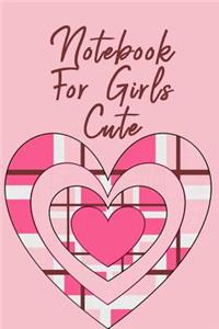 Notebook For Girls Cute