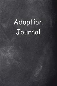 Adoption Journal Chalkboard Design