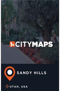 City Maps Sandy Hills Utah, USA