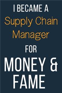 I Became A Supply Chain Manager For Money & Fame