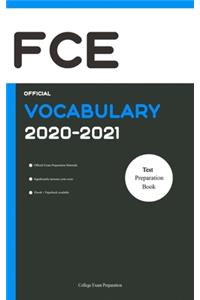 FCE Official Vocabulary 2020-2021