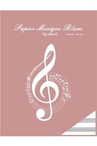 papier musique blanc