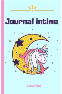 Journal Intime Licorne