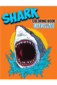 Shark Coloring Book For Adults