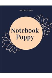 Notebook Poppy