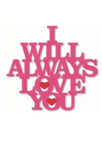 i will always love you valentine's day daily best gift creative writing Journal