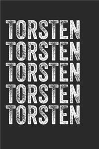 Name TORSTEN Journal Customized Gift For TORSTEN A beautiful personalized