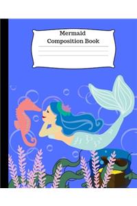 Mermaid Composition Notebook