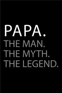 Papa. the man. The myth. The legend