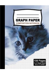 Graph Paper Composition Notebook
