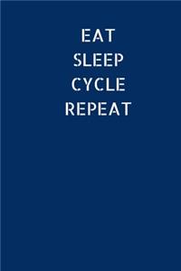 Eat. Sleep. Cycle. Repeat