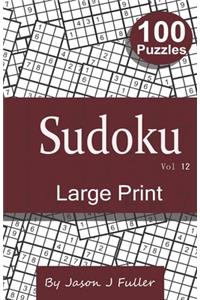 Sudoku Vol 12 large print