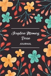Scripture Memory Verse Journal