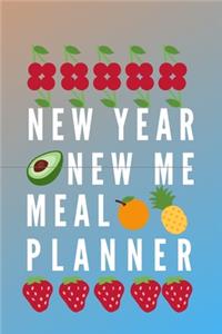 NEW YEAR NEW ME Meal Planner