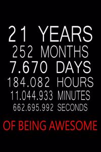 21 Years Of Being Awesome