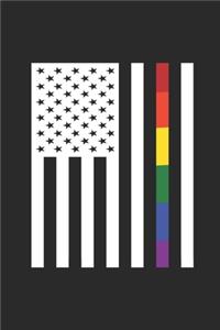 USA LGBT Flag