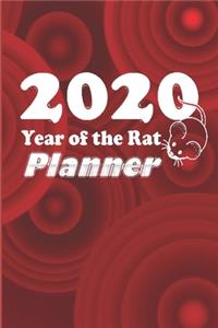 2020 Year of the Rat Planner: January 1, 2020 to Dec 31, 2020, Weekly Planner, Chinese New Year Planner, Agenda Organizer, Monthly Calendar, With Inspirational Quotes