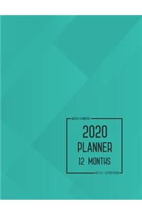 Planner 2020 12 Months