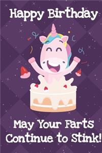 Happy Birthday May Your Farts Continue To Stink